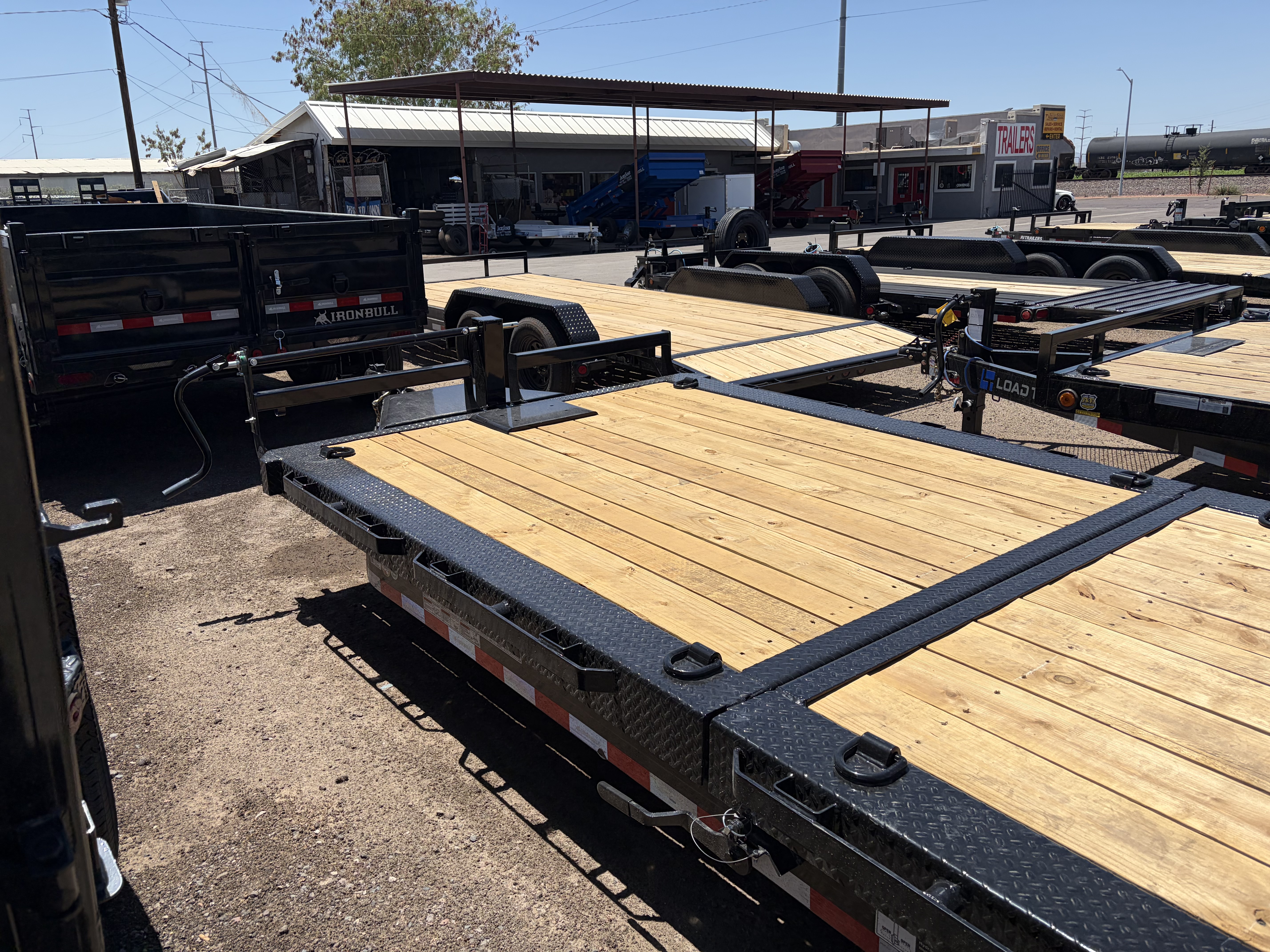 Norstar 24x83 Ironbull Tandem Axle, 14K GVWR, Low-Pro Gravity Tilt - Stock #NS595 - Image 5 of 10