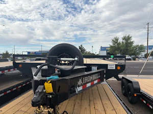 Norstar 20x102 IronBull, Tandem Axle, 14K GVWR, Deckover, Slide In Ramps