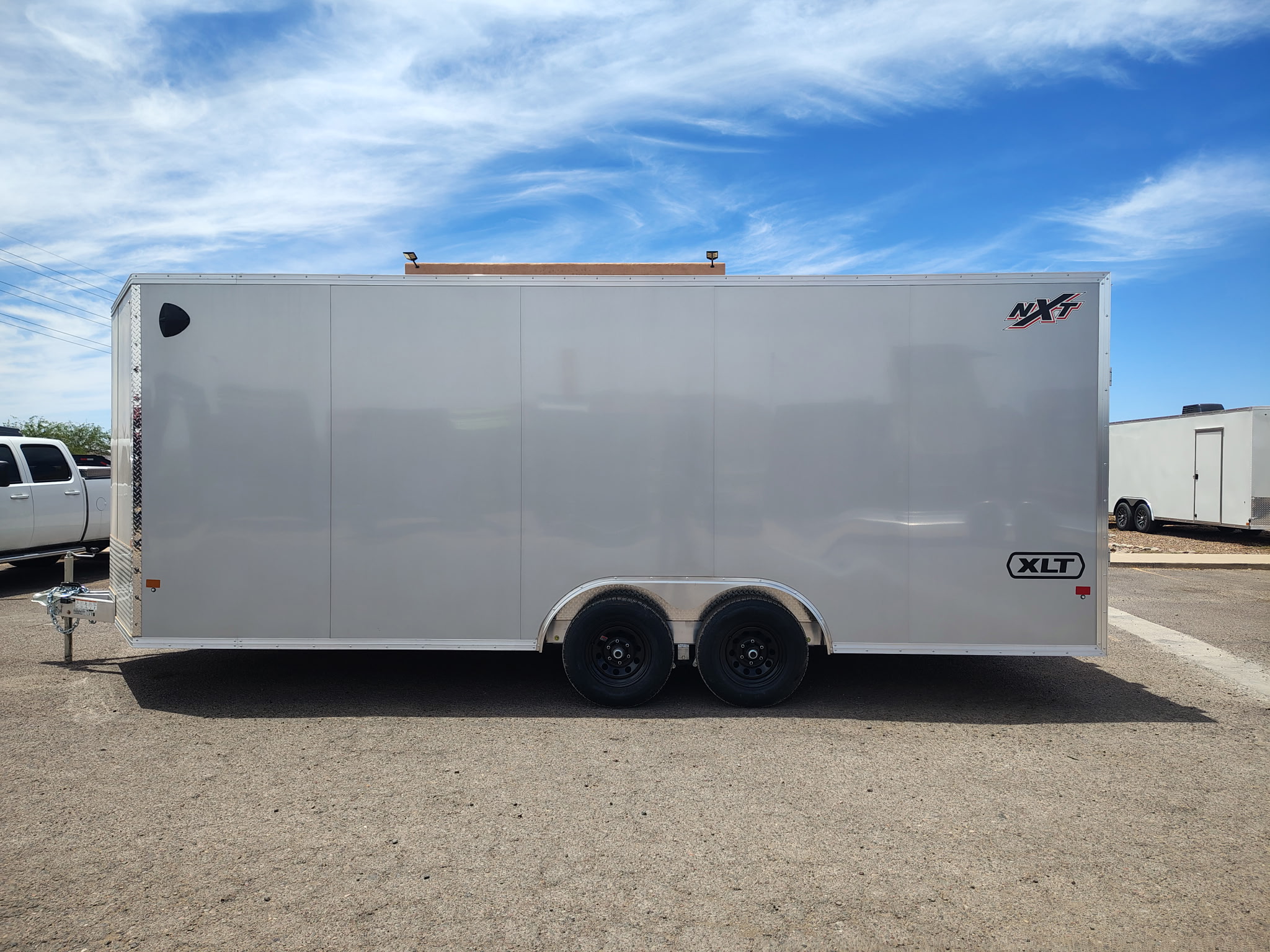 EZ Hauler 8.5'x20' XLT-P Aluminum Car Hauler w/ Rear Ramp Door (NXTCH)