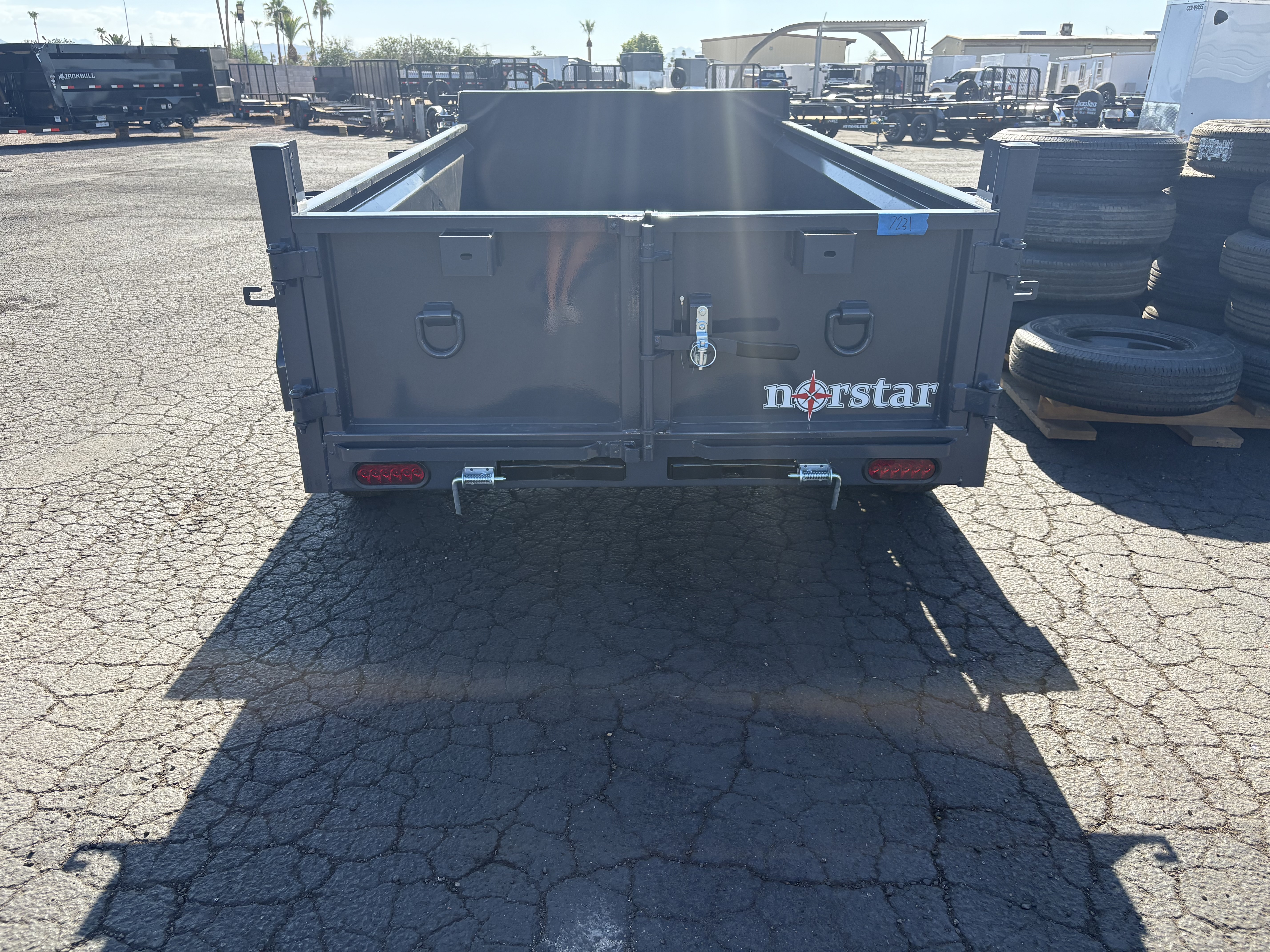 Norstar 10x60 Norstar Tandem Axle Dump, 7K GVWR, 20" Sides - Stock #NST1499 - Image 4 of 5