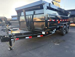 Norstar 16x83 IronBull, Tandem Axle Dump, 15K GVWR, 48" Sides, Telescopic Cylinder, Solar Charger Stock #NST1349 - Thumbnail 2