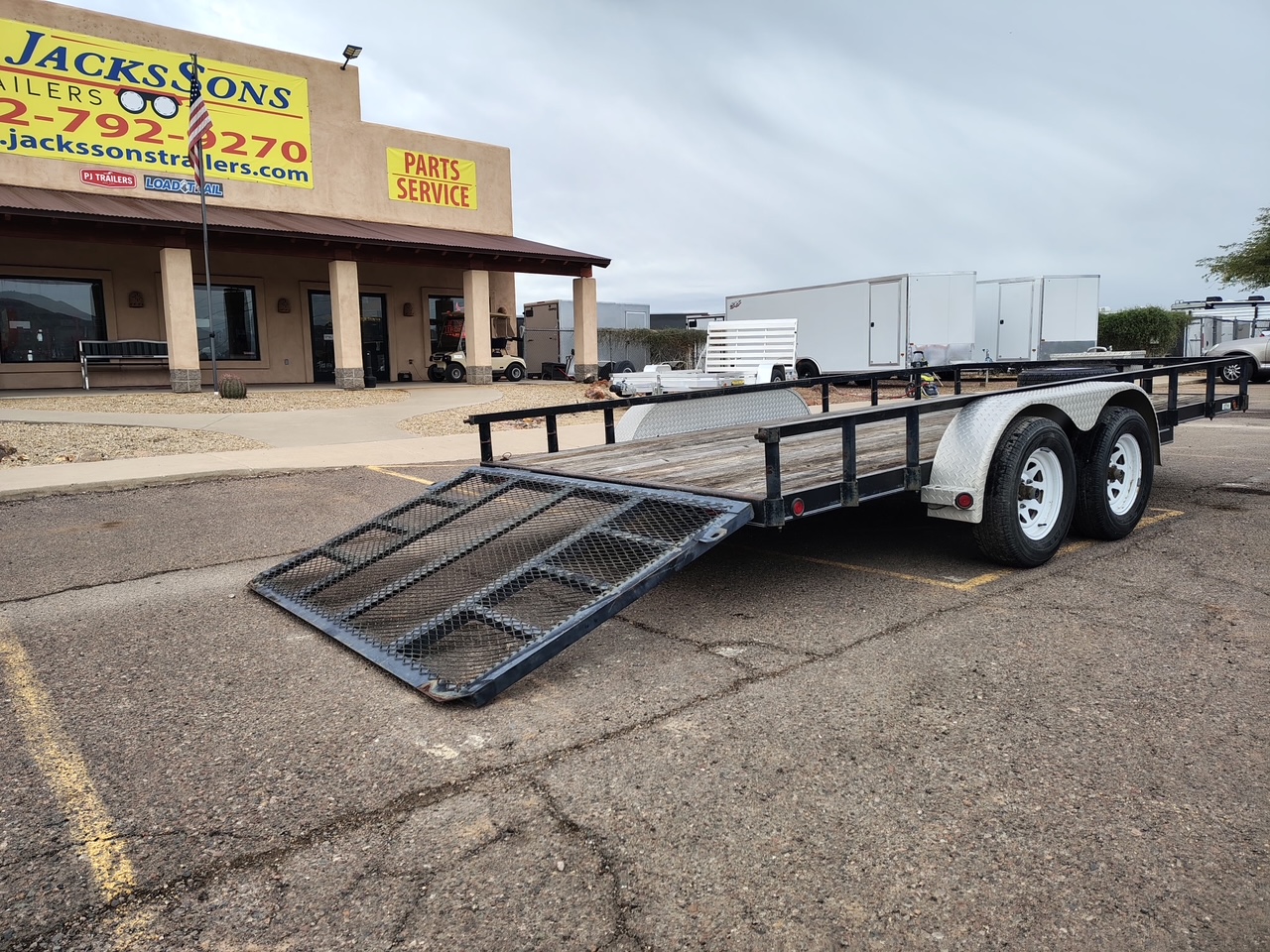 P.J. Trailers 16X83 Utility 7k GVWR - Stock #USD2804 - Image 3 of 4