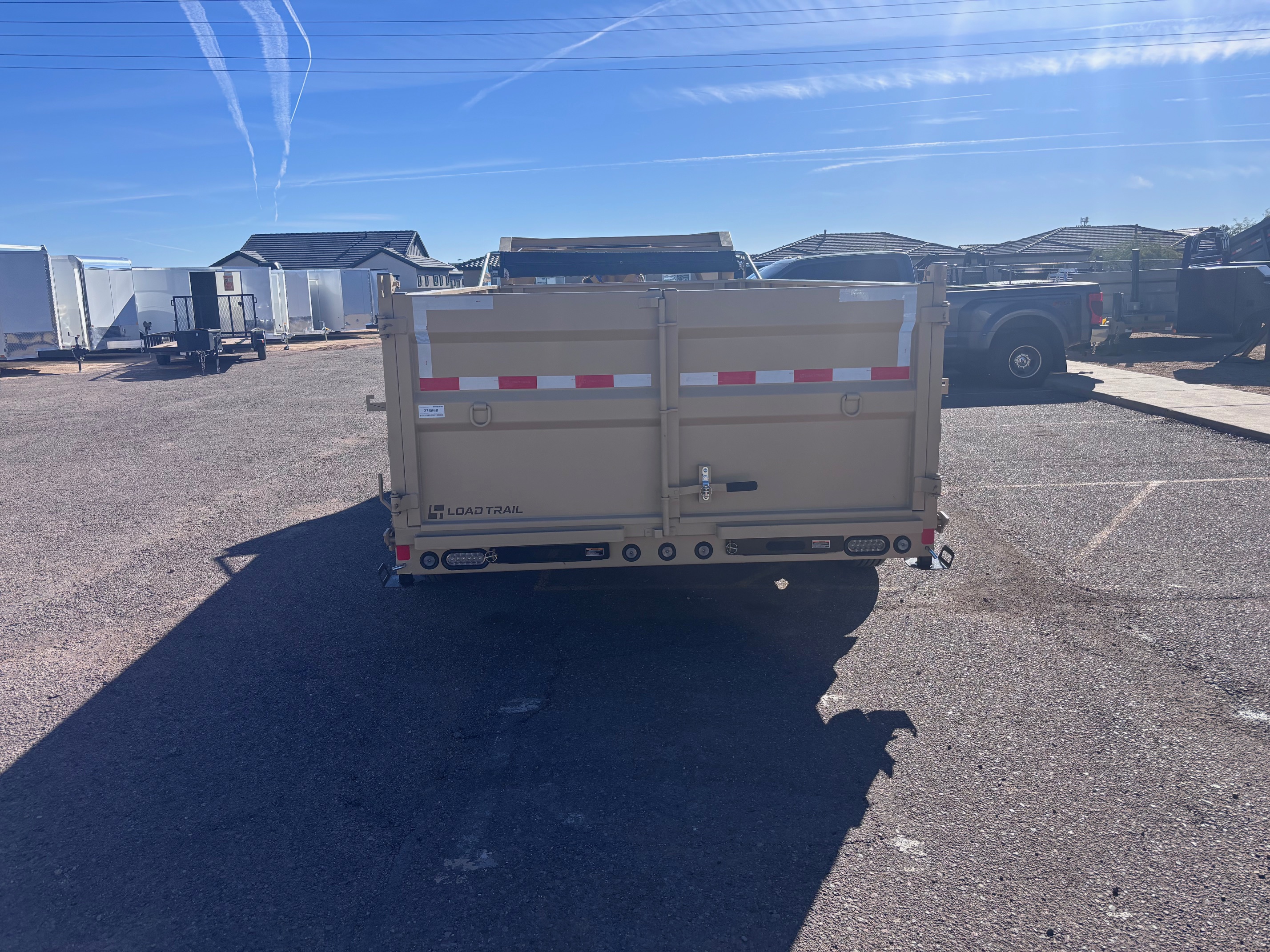 Load Trail 16x83 Gooseneck, Tandem Axle, 16 GVWR, Low-Pro Dump, 36" Sides - Stock #LTD914 - Image 3 of 10