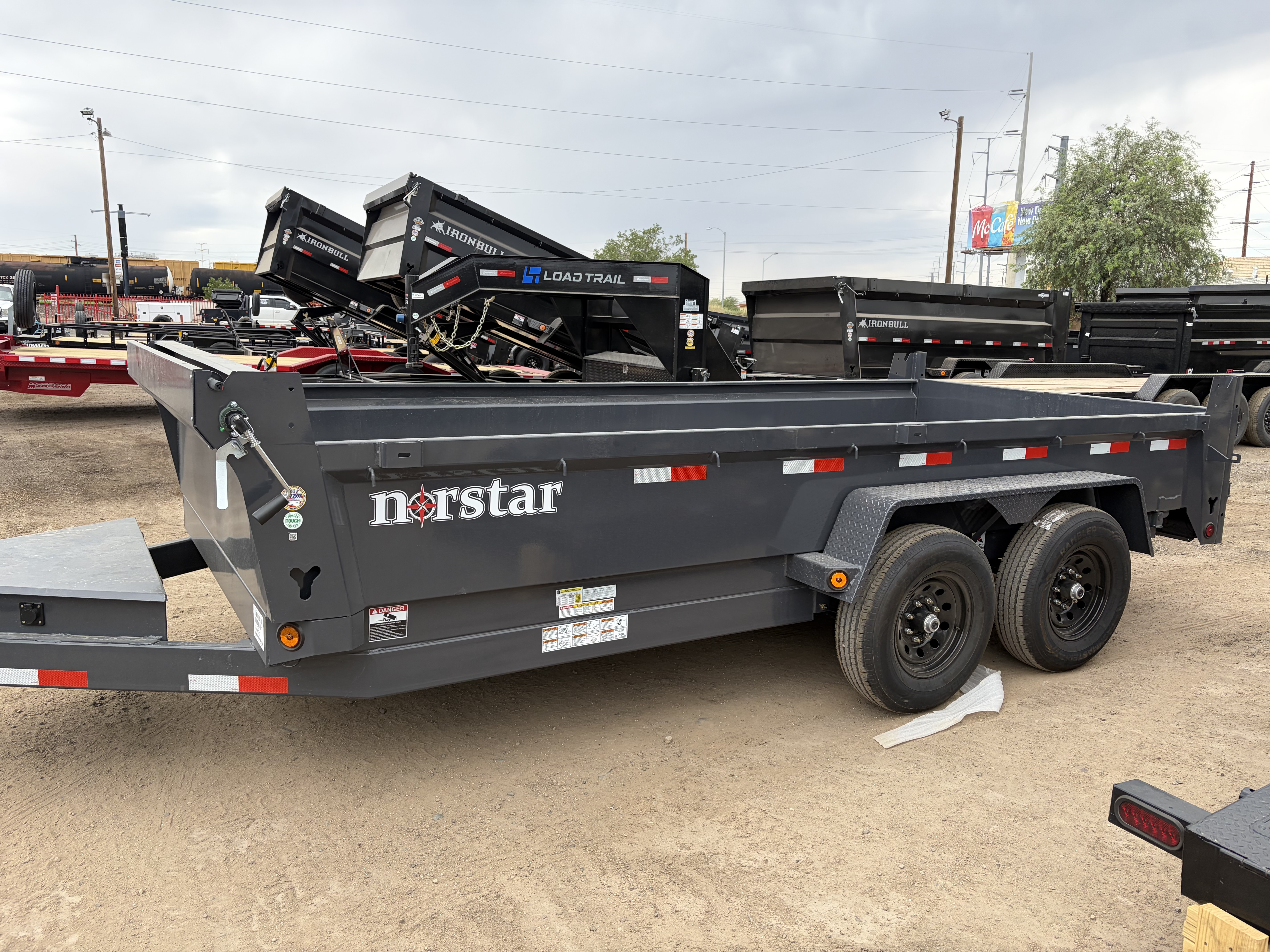 Norstar 16x83 Norstar Tandem Axle Dump, 14K GVWR, 20" Sides - Stock #NST1479 - Image 4 of 11