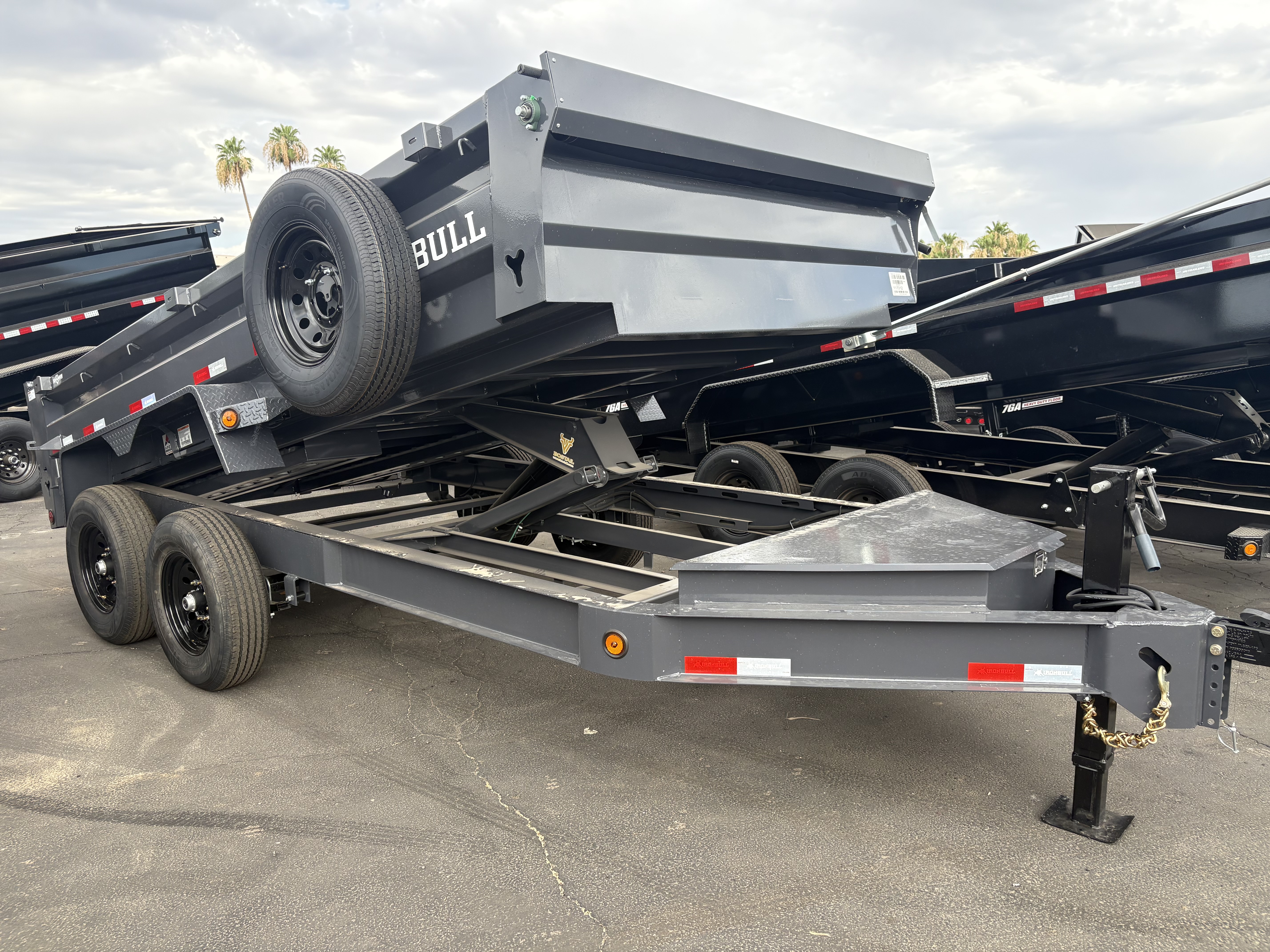 Norstar 14x83 IronBull Tandem Axle Dump, 15K GVWR, 24" Sides - Stock #NST1493 - Image 5 of 5