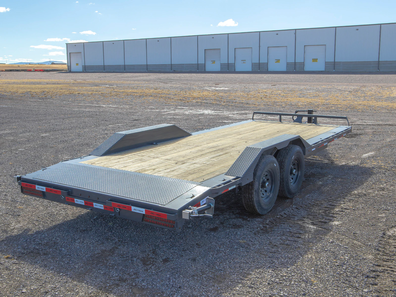 A-BEW — Bumper Pull Superwide Equipment Trailer - Image 4