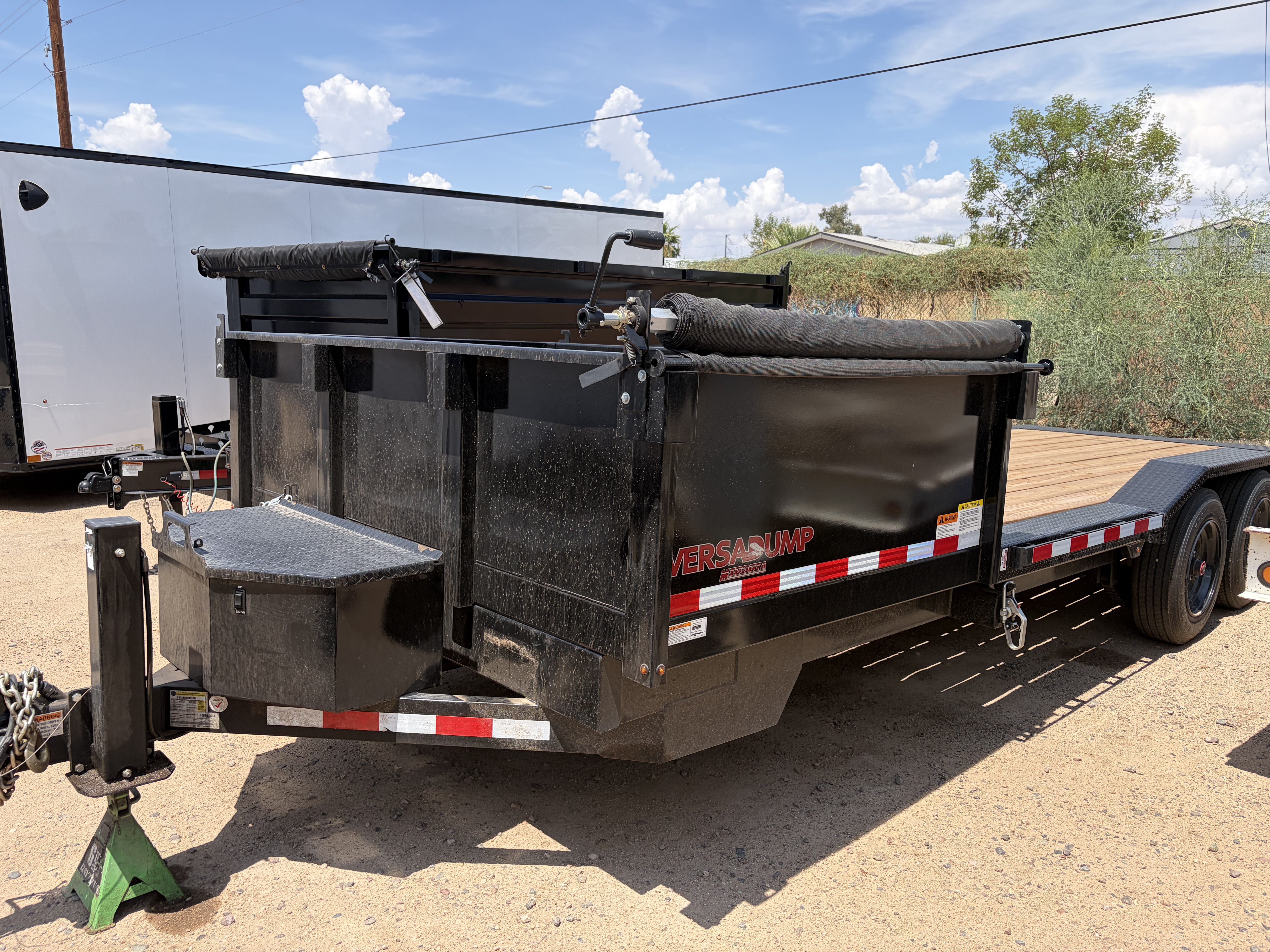 Midsota 23'x102" Scissor Side Dump Trailer w/ 24" Sides (HS)