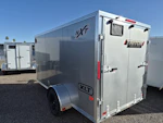Alcom 12x6 All Aluminum XLT-P Enclosed, 7K GVWR, 72" Side Door, Ramp Door Stock #ALC229 - Thumbnail 2