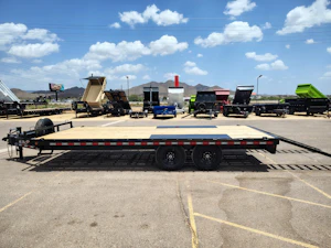 Norstar 20x102 IronBull, Tandem Axle, 14K GVWR, Deckover, Slide In Ramps