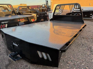Crownline Truck Beds Crownline SKD57 Skirted, Dual-Wheel, Long Bed, Black Boxes (8′ 6″ x 97″ - 57″ CTA)