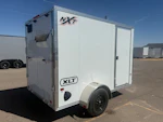 Alcom 10x6 All Aluminum XLT-P2 Enclosed, 3K GVWR, Limited Edition, Ramp Door Stock #ALC224 - Thumbnail 2