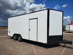 Compass 20x8.5 Jasper SE Car Hauler, 10K GVWR, Ramp Door, A/C, White Wall / Ceiling, RTP Floor Stock #CMP2956 - Thumbnail 7