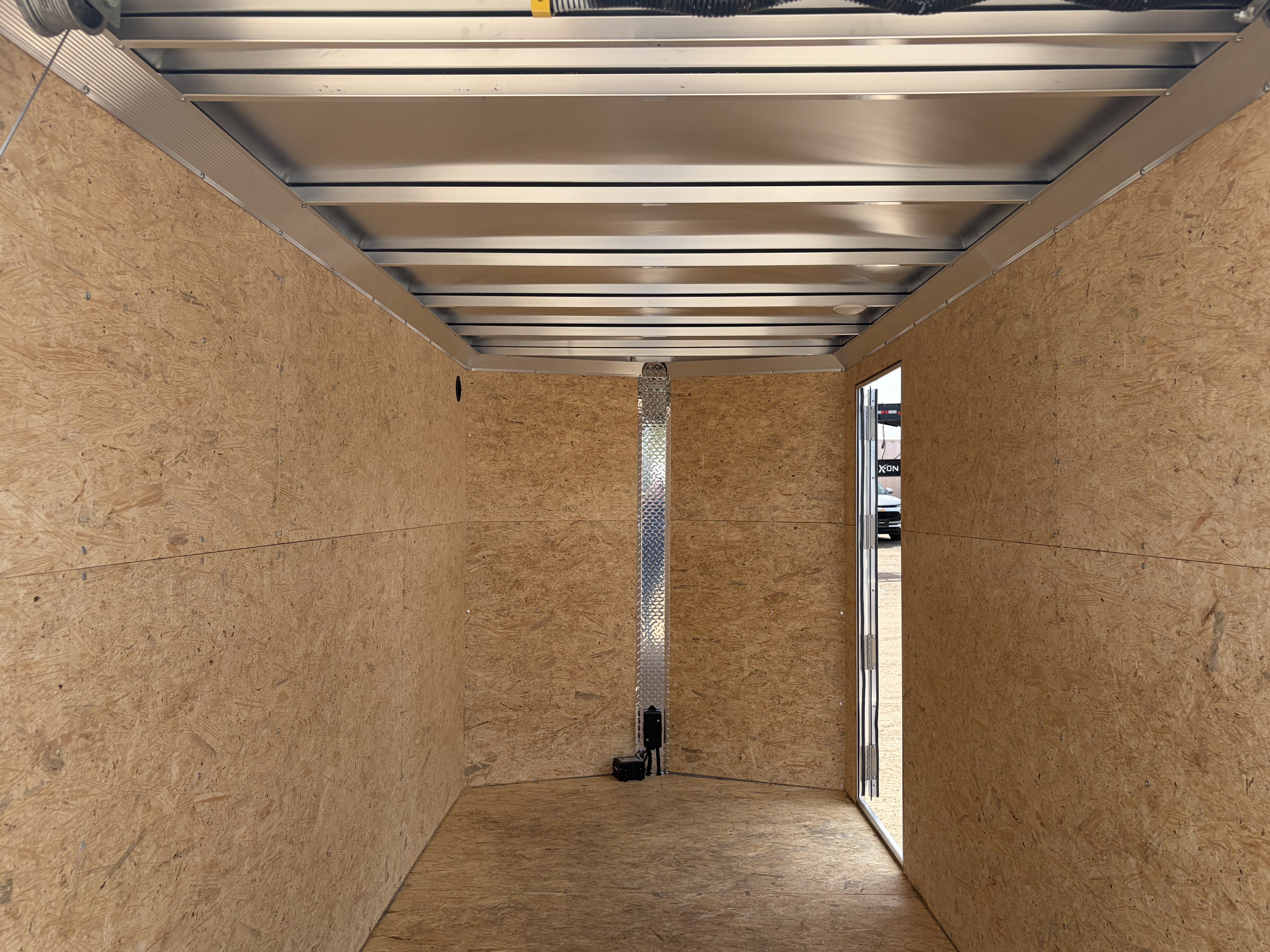 Alcom 12x6 All Aluminum XLT-P Enclosed, 7K GVWR, 72" Side Door, Ramp Door - Stock #ALC268 - Image 7 of 7