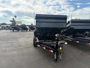 Norstar 12x72 IronBull Tandem Axle Dump, 15K GVWR, 24" Sides, Solar Charger