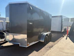 Compass 12x6 Indigo DLX, Flat Top V-Nose, 7K GVWR, Ramp Door Stock #CMP2885 - Thumbnail 2