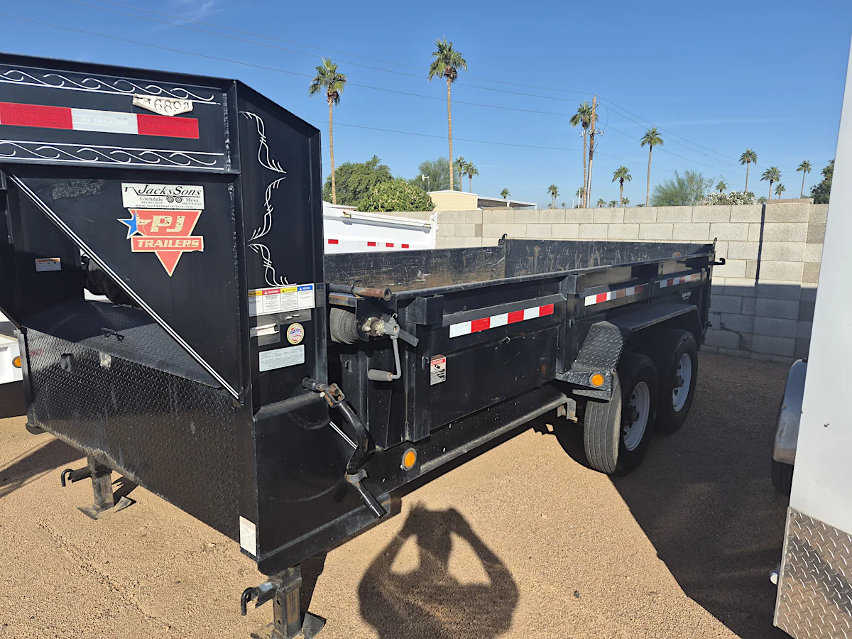 PJTM 14'x83" Low Pro Dump, 2x7000 - Stock #USD8982 - Image 2 of 3 PJTM 14'x83" Low Pro Dump, 2x7000 - Stock #USD8982 - Image 2 of 3