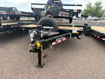 Norstar 24x102" IronBull Tandem Axle, 14K GVWR, Deckover Tilt, Scissor UPG Stock #NS587 - Thumbnail 1