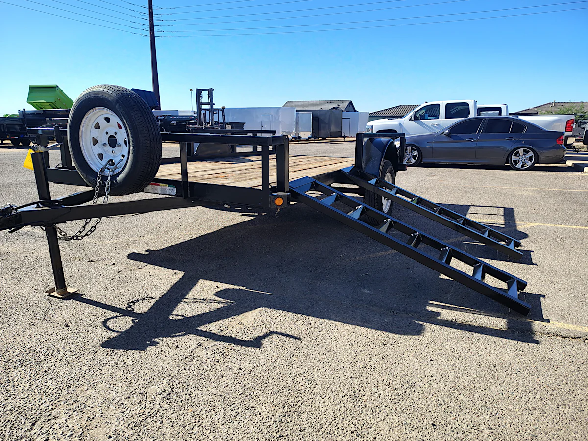 Bigtex 12x77 Single Axle utility - Stock #USD7132 - Image 7 of 7 Bigtex 12x77 Single Axle utility - Stock #USD7132 - Image 7 of 7