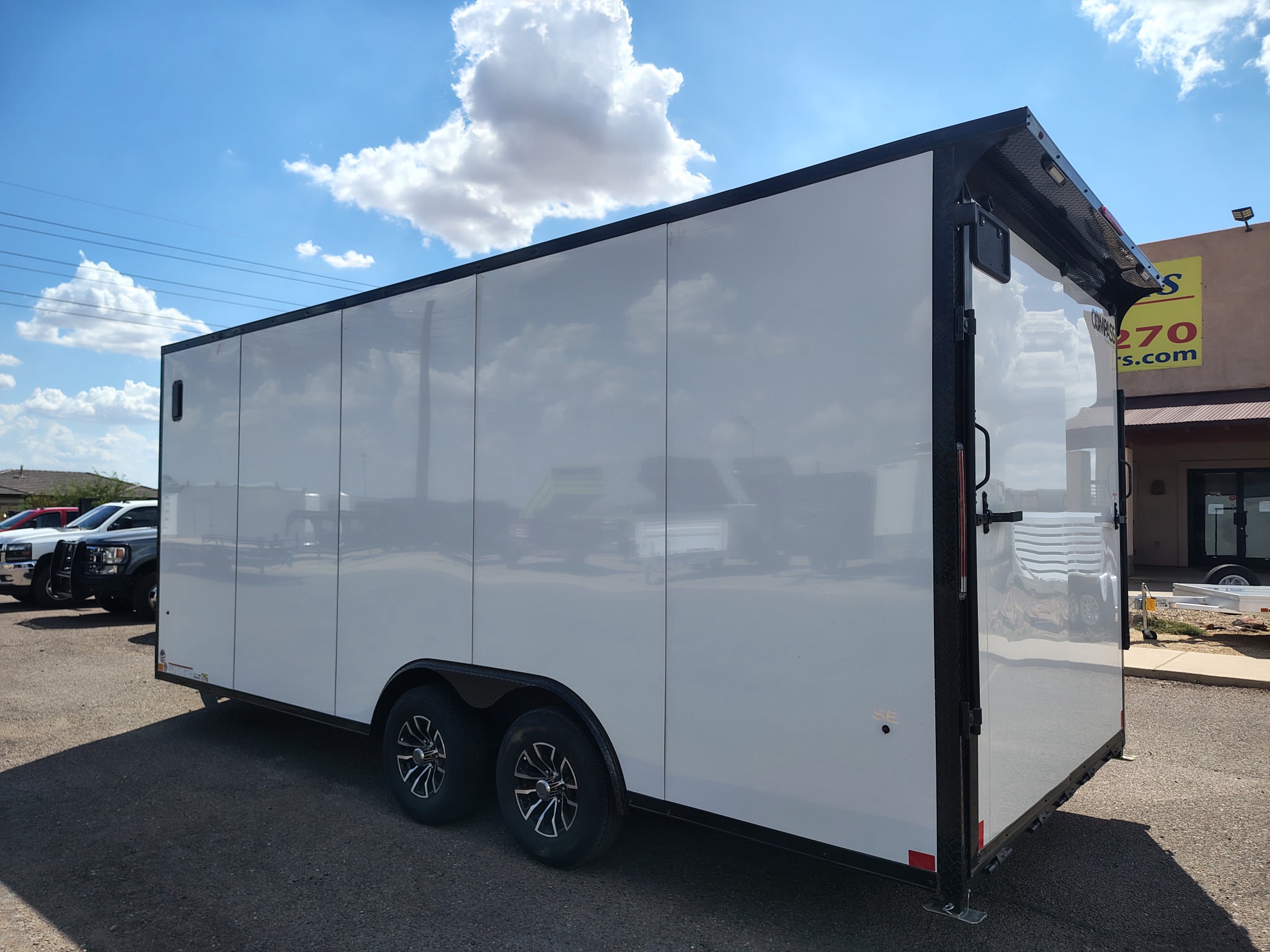 Compass 8.5'x20' Enclosed Cargo Trailer w/ Rear Ramp Door