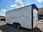 Compass 20x8.5 Jasper SE Car Hauler, 10K GVWR, Ramp Door, A/C, White Wall / Ceiling, RTP Floor Stock #CMP2956 - Thumbnail 2