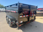 PJ Trailers 12x72 Tandem Axle, 10K GVWR, Dump, 48" Sides Stock #PJD1647 - Thumbnail 6