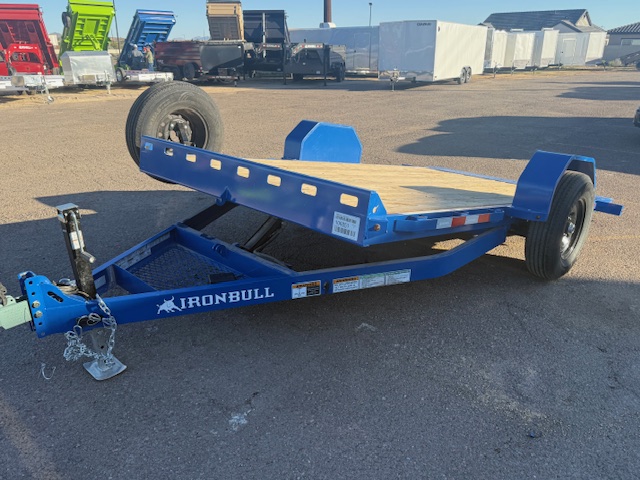 Norstar 12x80 IronBull Single Axle, 7K GVWR, Tilt - Stock #NS555 - Image 2 of 8