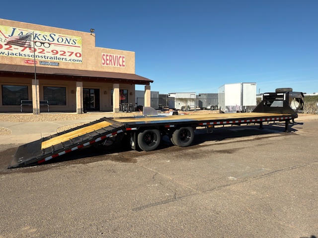Norstar 36x102 Gooseneck, Hydraulic Dovetail & Jacks, Tandem w/ Duals, 25,900K GVWR - Stock #NS396 - Image 7 of 10