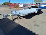 Aluma 18x82 All Aluminum, 7K GVWR, Tandem Axle - 8218ESA-TA-EL-R-RTD Stock #ALU256 - Thumbnail 1