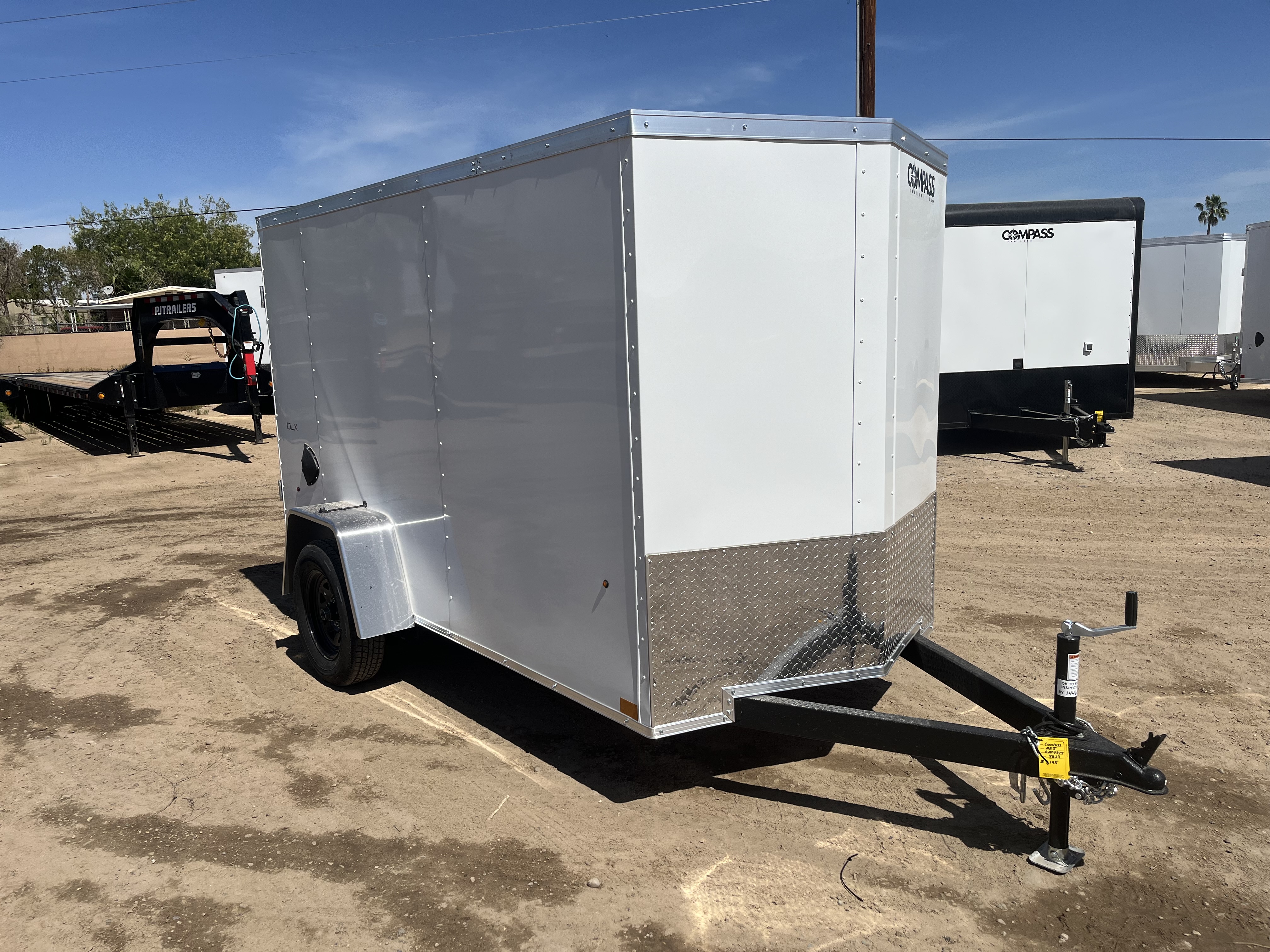 Compass 10x5 Indigo DLX, 3K GVWR, Ramp Door - Stock #CMP2814 - Image 1 of 9