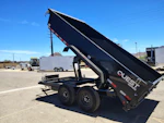 PJ Trailers 14'x83" Channel Dump Trailer (D7) Stock #PJD1712 - Thumbnail 1