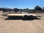 P.J. Trailers 20x83 Tandem Axle Channel Equipment, 10K GVWR, Slide-In Ramps Stock #PPJ11215 - Thumbnail 6