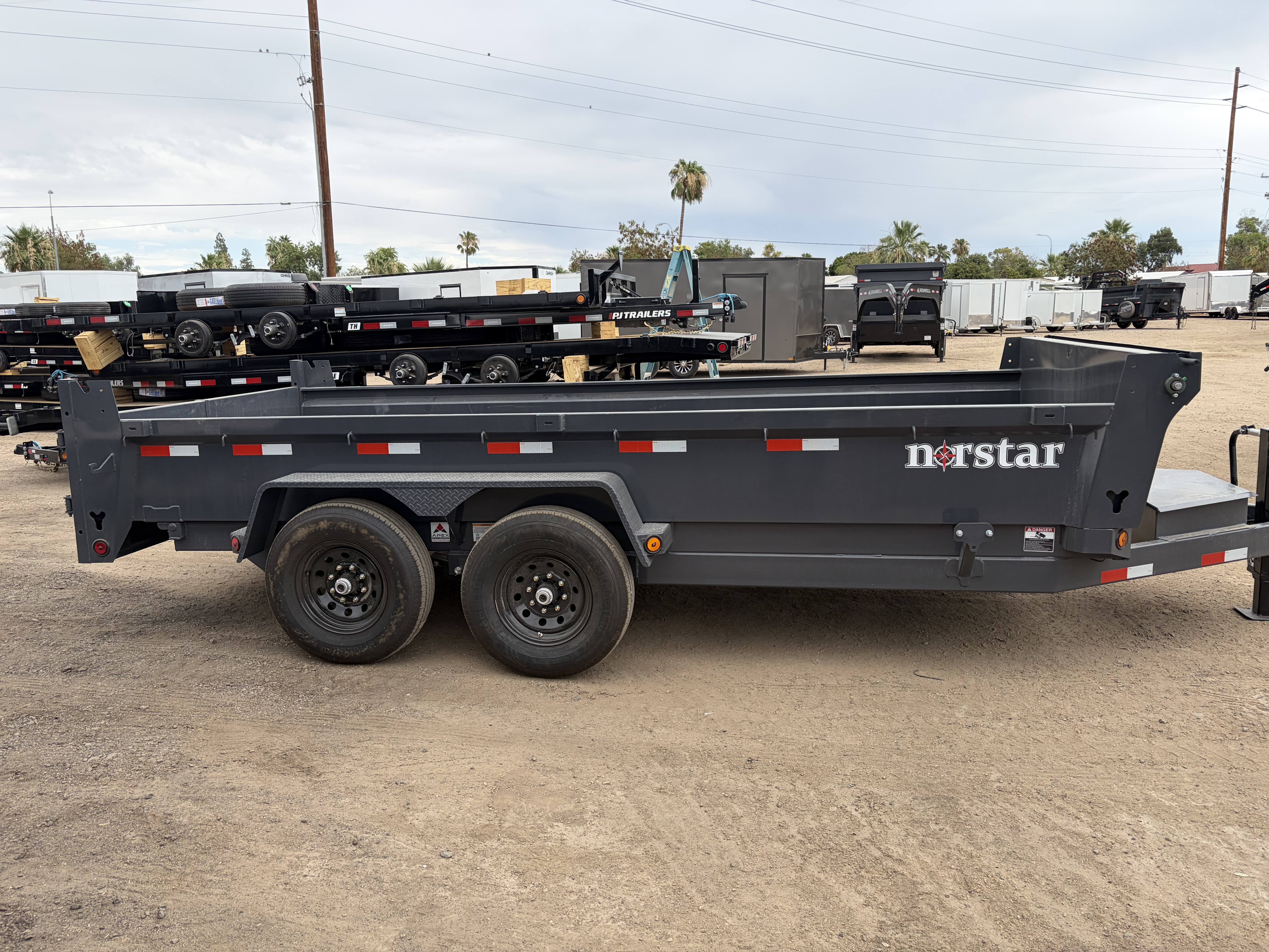 Norstar 16x83 Norstar Tandem Axle Dump, 14K GVWR, 20" Sides - Stock #NST1479 - Image 3 of 11