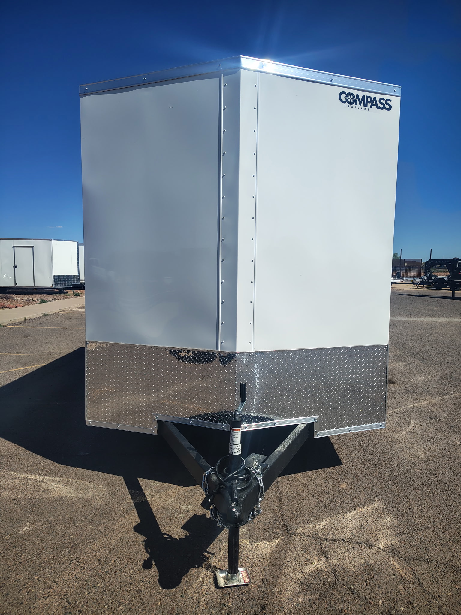 Compass 12x7 Indigo DLX, 7K GVWR, Ramp Door - Stock #CMP2842 - Image 4 of 6
