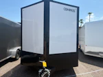Compass 20x8.5 Jasper SE Car Hauler, 10K GVWR, Ramp Door, A/C, White Wall / Ceiling, RTP Floor Stock #CMP2940 - Thumbnail 4