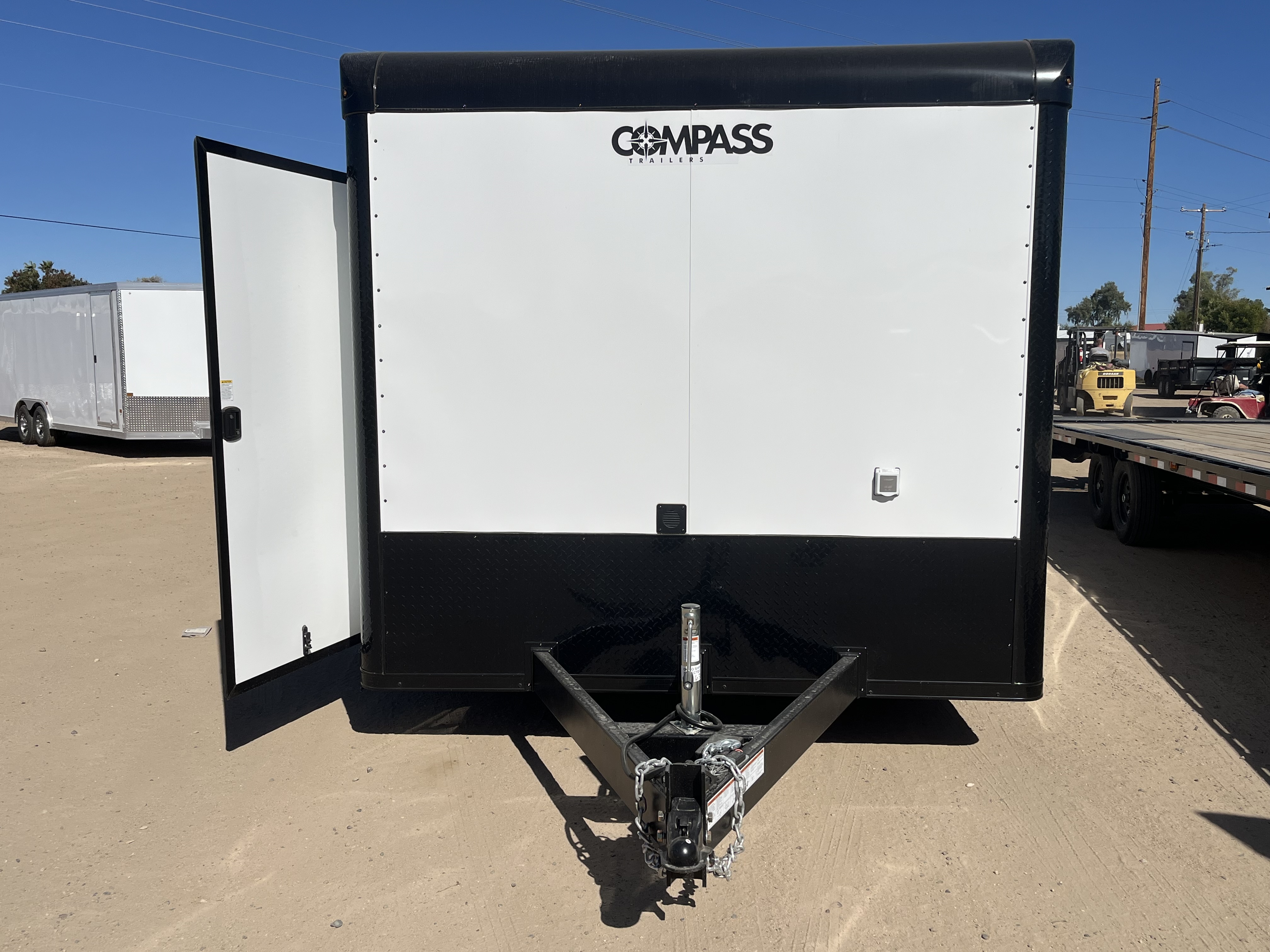 Compass 20x8.5 Canyon Race, 10K GVWR, AC/Heat, Ramp Door - Stock #CMP2748 - Image 9 of 11