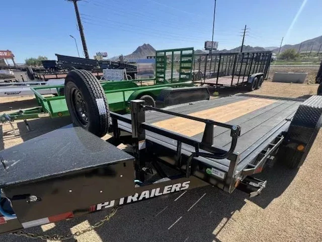 PJ Trailers 16'x83" 6" Channel Equipment Tilt Trailer (T6)