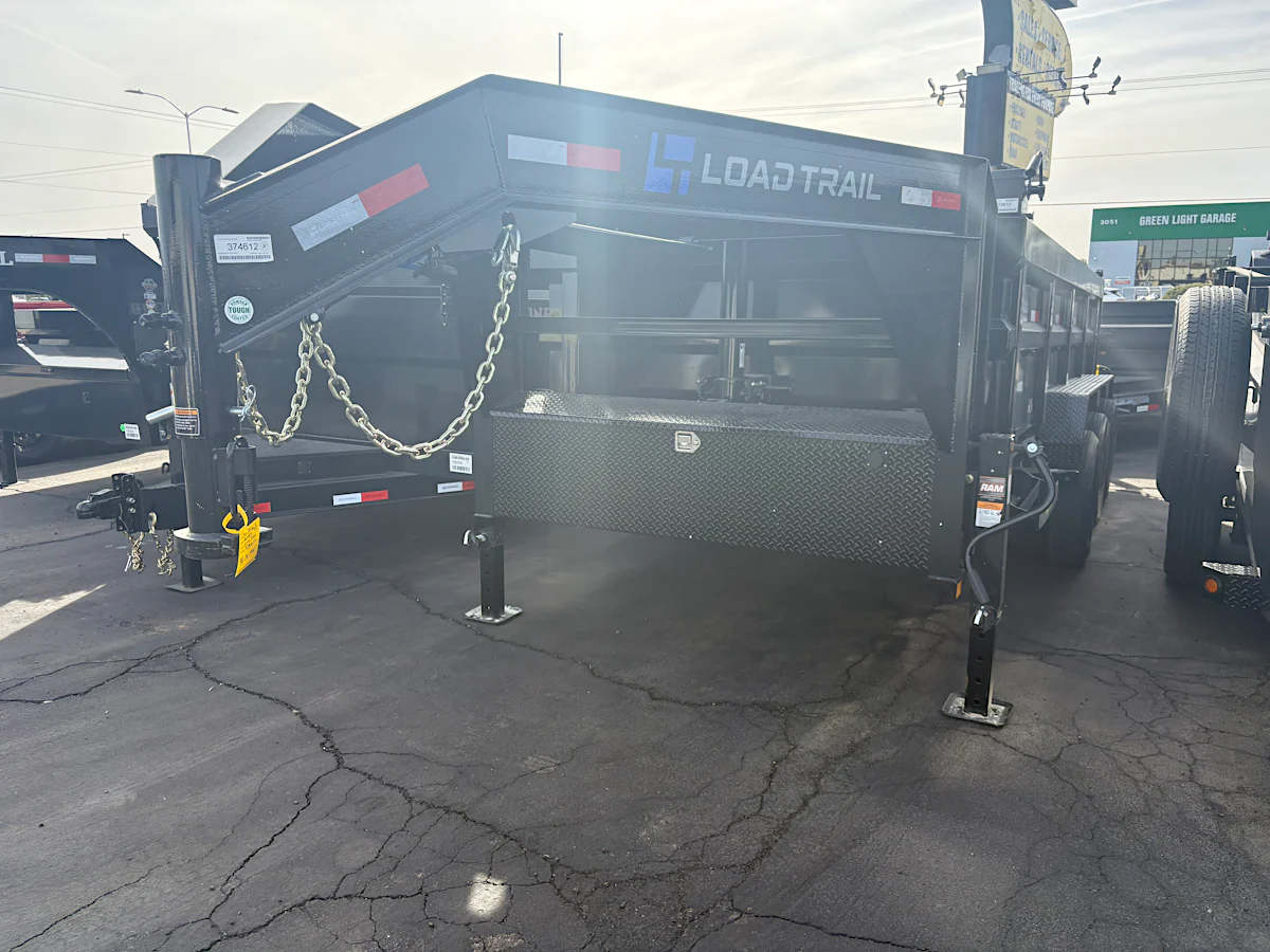 Load Trail 16x83 Gooseneck, Triple Axle, 21K GVWR, Telescopic, 36" Sides, 14 Ply Tires - Stock #LTD920 - Image 2 of 5 Load Trail 16x83 Gooseneck, Triple Axle, 21K GVWR, Telescopic, 36" Sides, 14 Ply Tires - Stock #LTD920 - Image 2 of 5