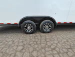 Formula Trailers 28x8.5 Conquest SE Flat Top Sloped V-Nose Enclosed Car Hauler, 10K GVWR, Ramp Door Stock #CMP2917 - Thumbnail 7