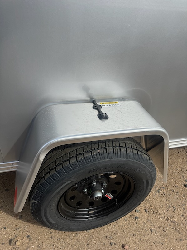 Alcom 10x6 All Aluminum XLT-P2 Enclosed, 3K GVWR, Limited Edition, Ramp Door - Stock #ALC213 - Image 4 of 4