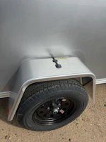 Alcom 10x6 All Aluminum XLT-P2 Enclosed, 3K GVWR, Limited Edition, Ramp Door Stock #ALC213 - Thumbnail 4