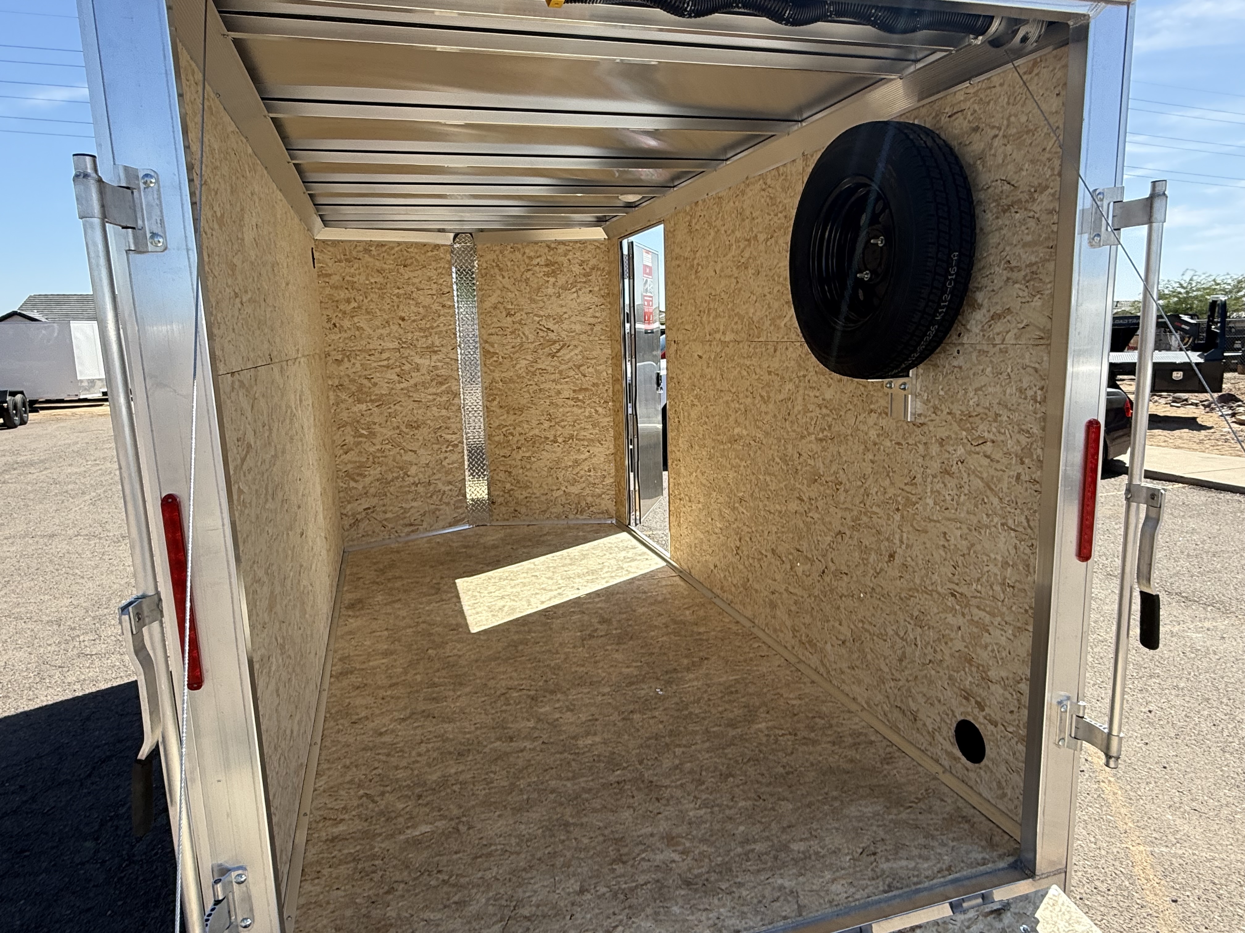 Alcom 12x6 All Aluminum NXT Enclosed, 3K GVWR, Limited Edition, Ramp Door - Stock #ALC223 - Image 2 of 8