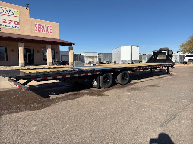 Norstar 36x102 Gooseneck, Hydraulic Dovetail & Jacks, Tandem w/ Duals, 25,900K GVWR - Stock #NS396 - Image 8 of 10