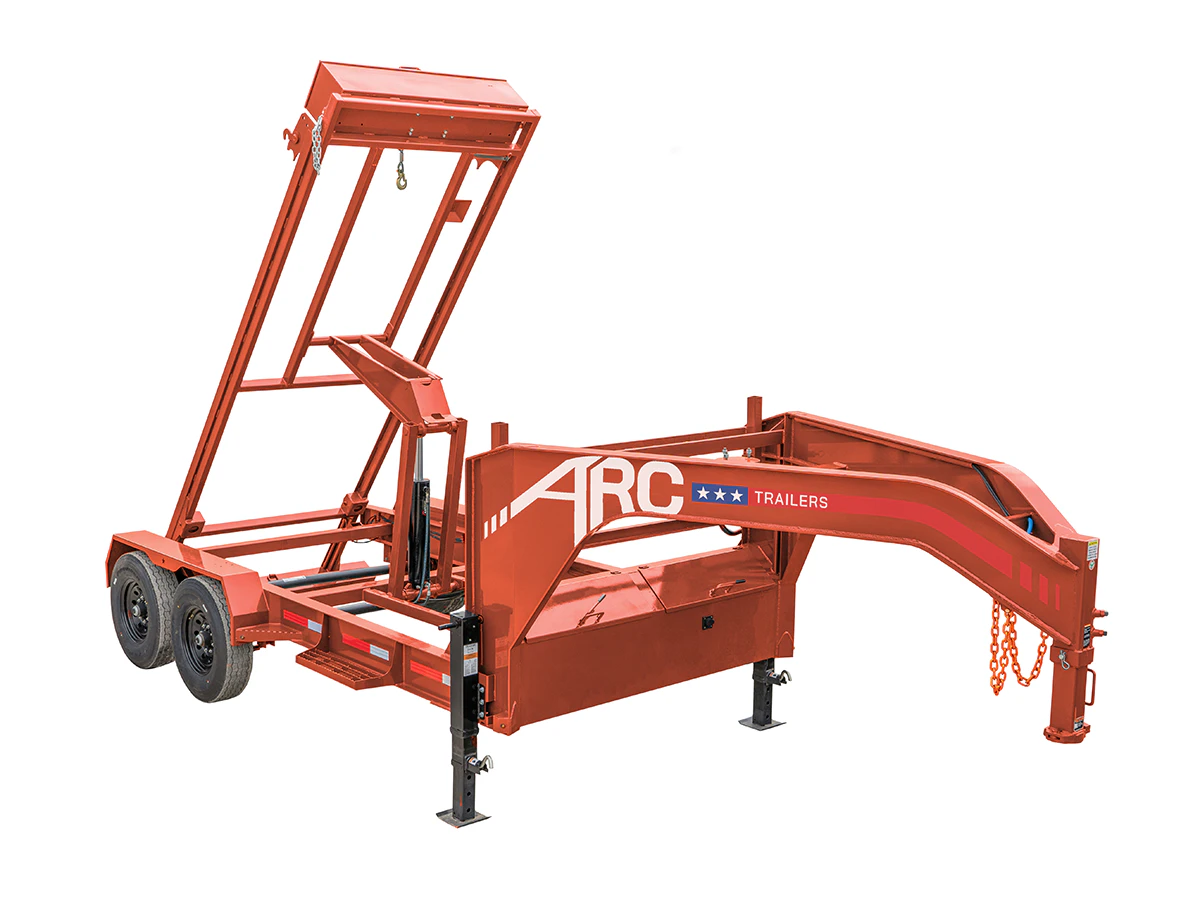 A-GRD — 14K Gooseneck Roll Off Dump Trailer - Image 9