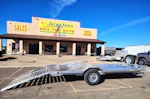Aluma 15x102 Wide Body, 5.2K GVWR, Heavy Single Axle, Split Bi-Fold Gate (WB15H-S-EL-DOF-SBT-RR-RTD) Stock #ALU329 - Thumbnail 4