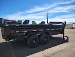 Norstar 16x83 IronBull Gooseneck, Tandem Axle Dump, 15K GVWR, 24" Sides Stock #NST1430 - Thumbnail 2