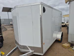Alcom 12x6 All Aluminum NXT Enclosed, 3K GVWR, Side Door, Ramp Door Stock #ALC255 - Thumbnail 1