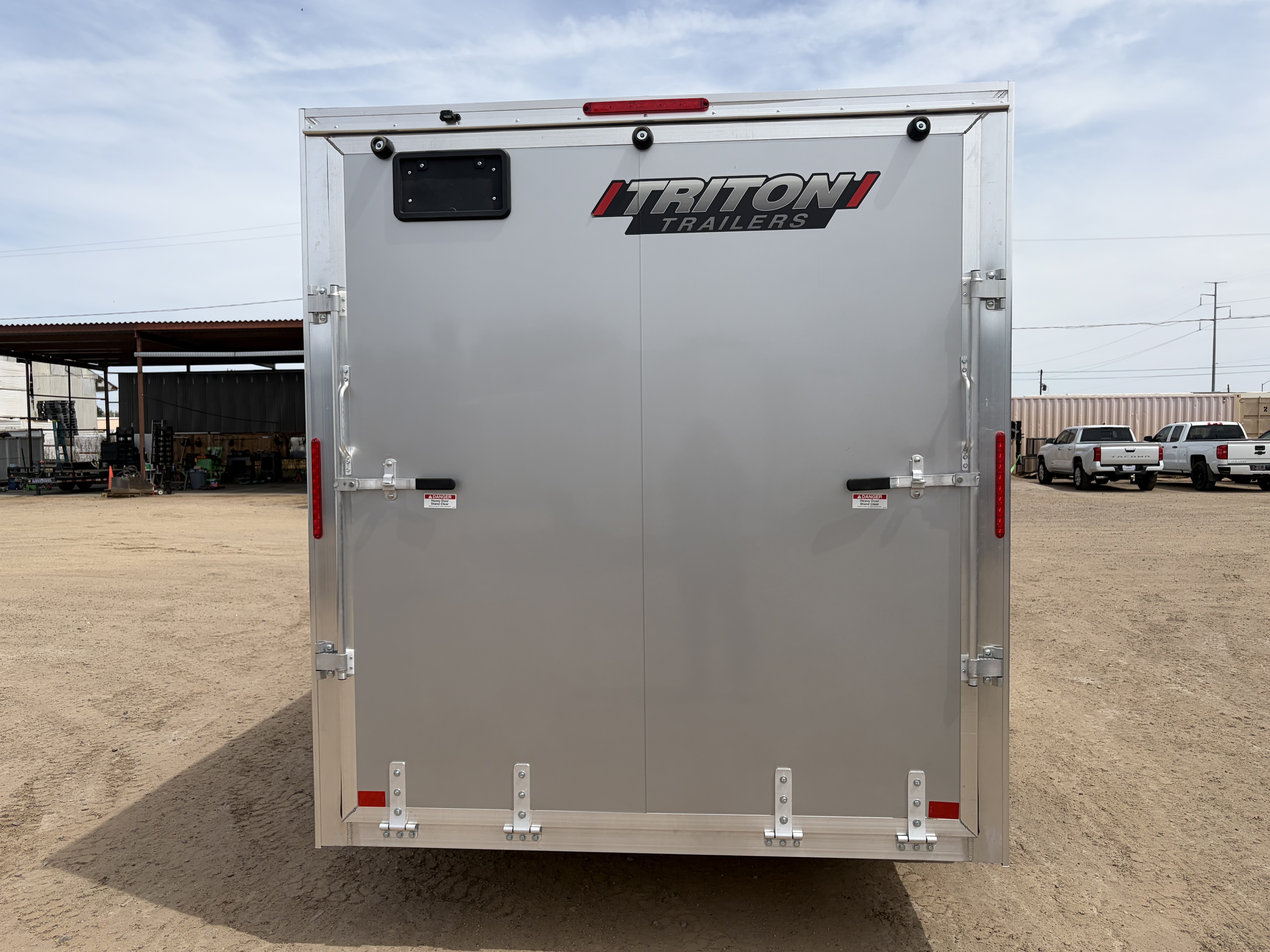 Alcom 12x6 All Aluminum NXT Enclosed, 3K GVWR, Side Door, Ramp Door - Stock #ALC262 - Image 3 of 8