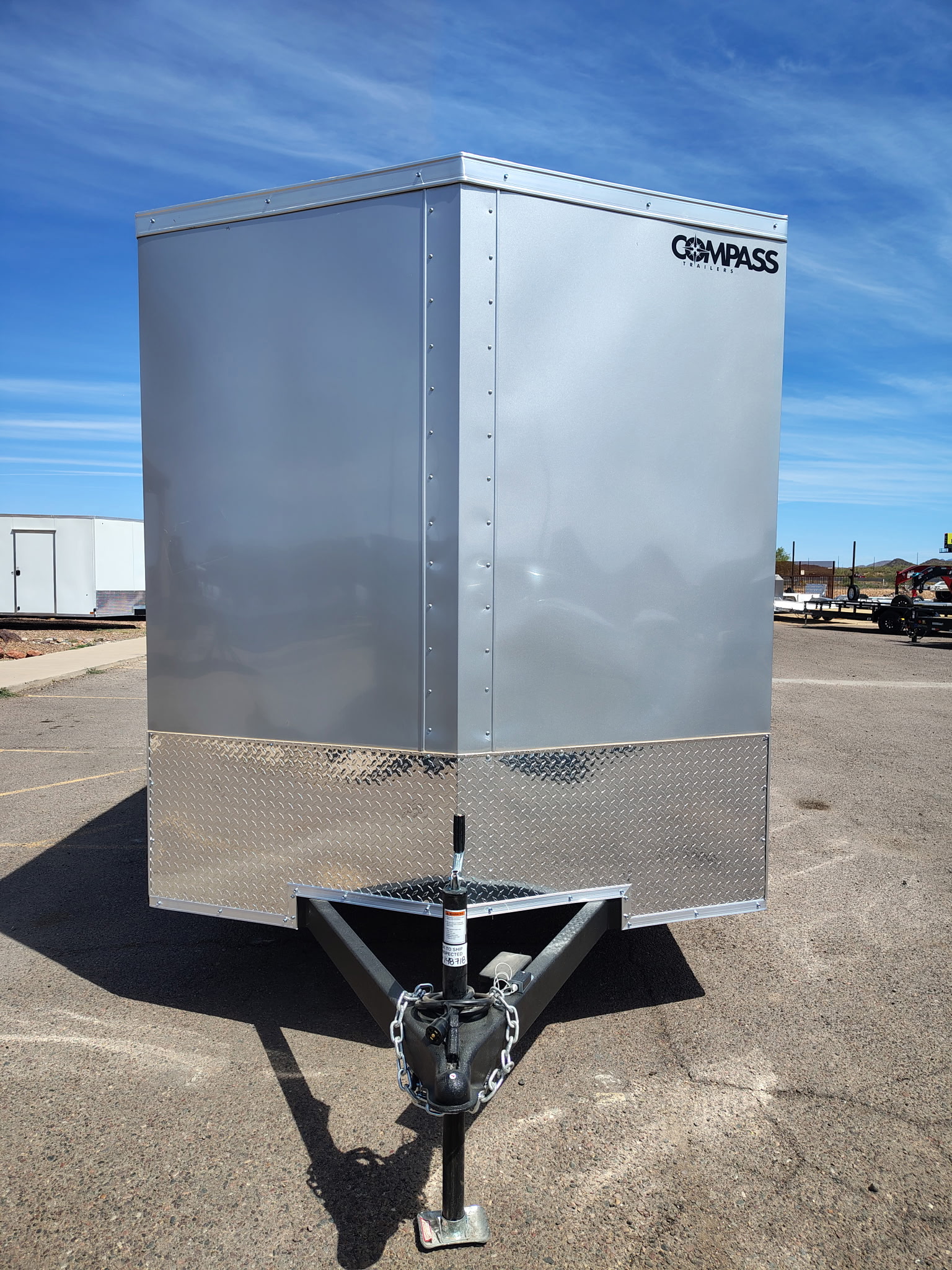 Compass 12x7 Indigo DLX, 7K GVWR, Ramp Door - Stock #CMP2848 - Image 2 of 7