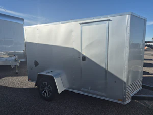 Compass 5'x10' Enclosed Cargo Trailer w/ Rear Ramp Door