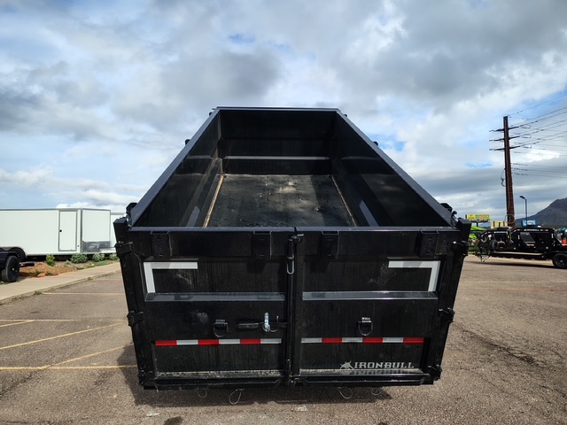 Norstar 16x83 IronBull Gooseneck, Tandem Axle, 16K GVWR, 48" Sides, Telescopic Cylinder - Stock #NST1342 - Image 8 of 12